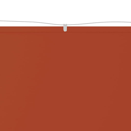 Vidaxl luifel verticaal 100x1200 cm oxford stof terracottakleurig