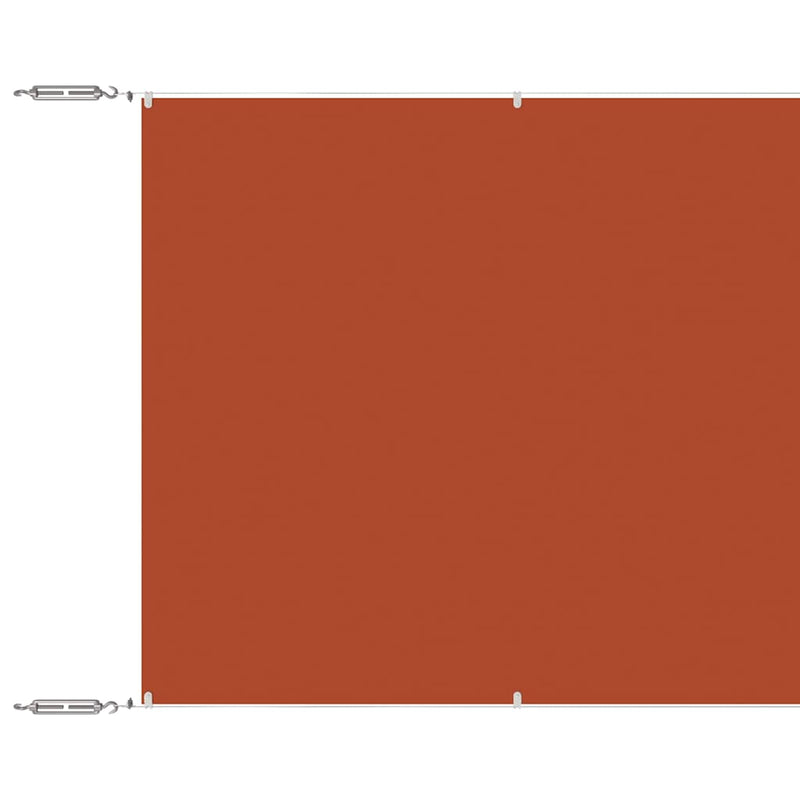 Load image into Gallery viewer, Vidaxl luifel verticaal 180x600 cm oxford stof terracottakleurig
