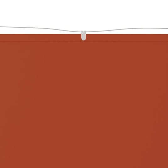 Vidaxl luifel verticaal 180x800 cm oxford stof terracottakleurig