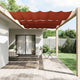 Vidaxl luifel verticaal 250x270 cm oxford stof terracottakleurig