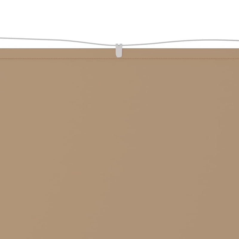 Load image into Gallery viewer, Vidaxl luifel verticaal 60x600 cm oxford stof taupe
