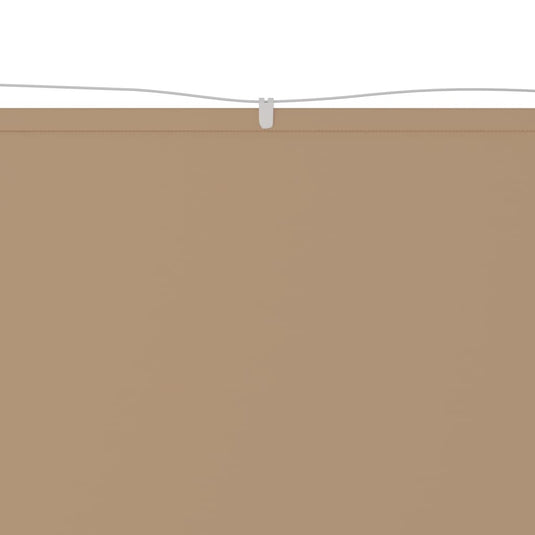 Vidaxl luifel verticaal 60x600 cm oxford stof taupe