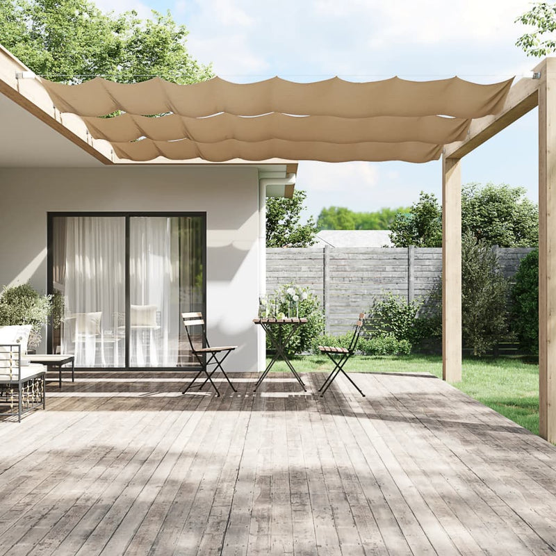 Load image into Gallery viewer, Vidaxl luifel verticaal 60x600 cm oxford stof taupe
