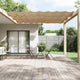 Vidaxl luifel verticaal 60x600 cm oxford stof taupe