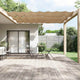 Vidaxl luifel verticaal 60x1000 cm oxford stof taupe