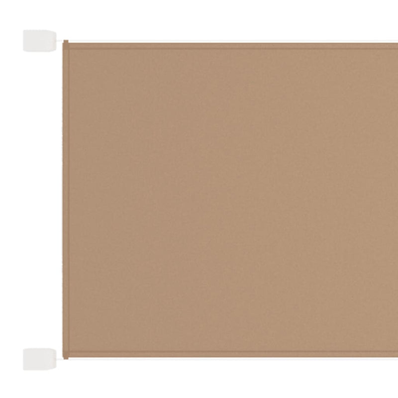 Load image into Gallery viewer, Vidaxl luifel verticaal 100x270 cm oxford stof taupe
