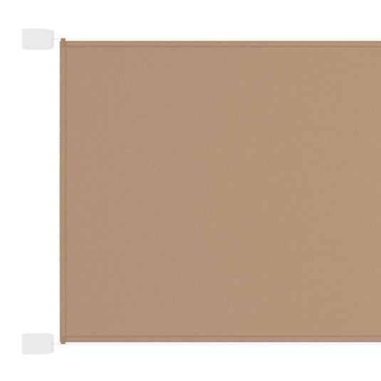 Vidaxl luifel verticaal 100x270 cm oxford stof taupe