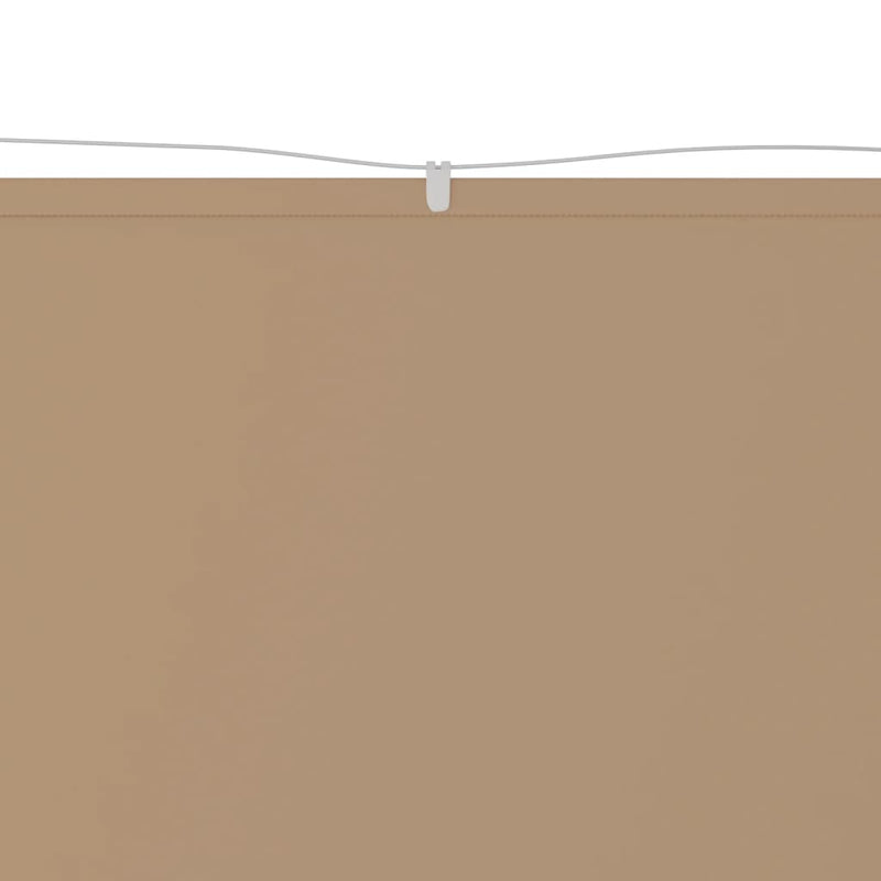 Load image into Gallery viewer, Vidaxl luifel verticaal 100x600 cm oxford stof taupe
