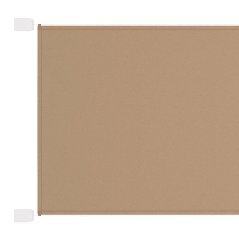 Load image into Gallery viewer, Vidaxl luifel verticaal 100x800 cm oxford stof taupe
