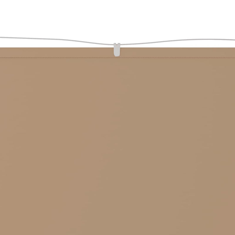 Load image into Gallery viewer, Vidaxl luifel verticaal 100x800 cm oxford stof taupe
