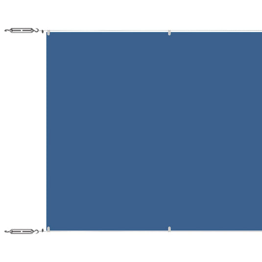 Vidaxl luifel verticaal 60x600 cm oxford stof blauw