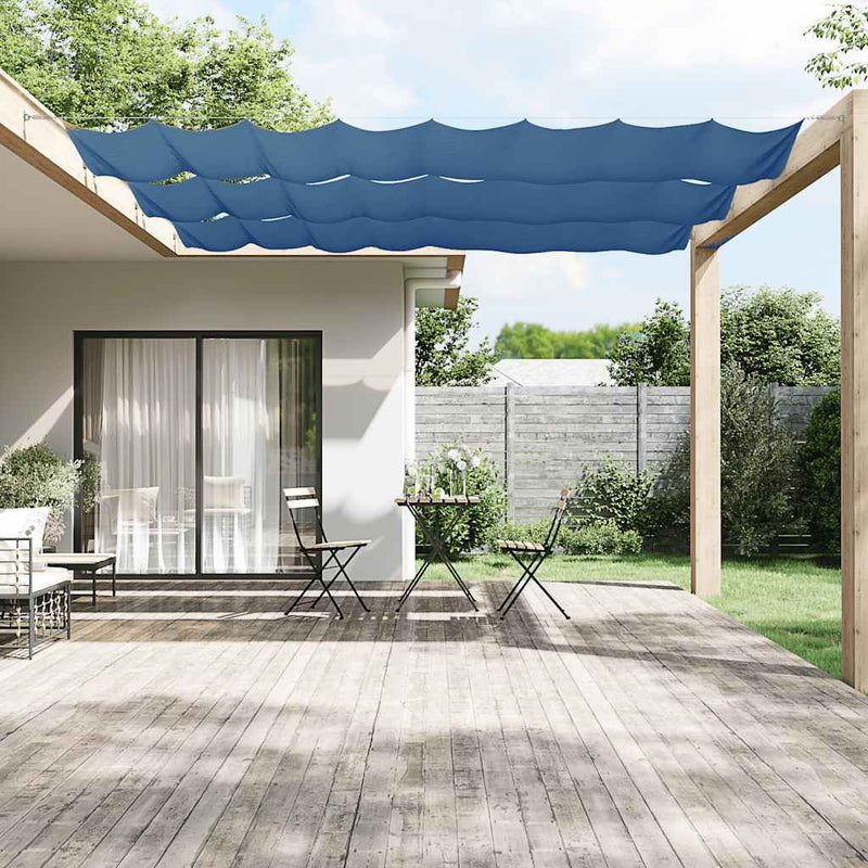 Load image into Gallery viewer, Vidaxl luifel verticaal 60x600 cm oxford stof blauw
