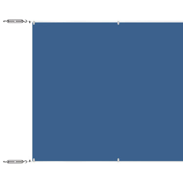 Vidaxl luifel verticaal 100x600 cm oxford stof blauw