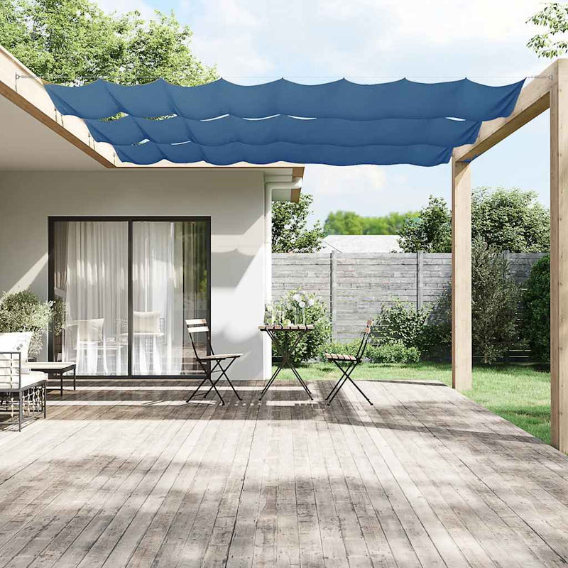 Load image into Gallery viewer, Vidaxl luifel verticaal 140x800 cm oxford stof blauw
