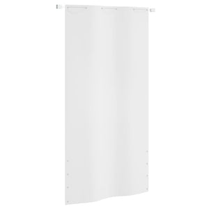 Vidaxl balkonscherm 120x240 cm oxford stof wit