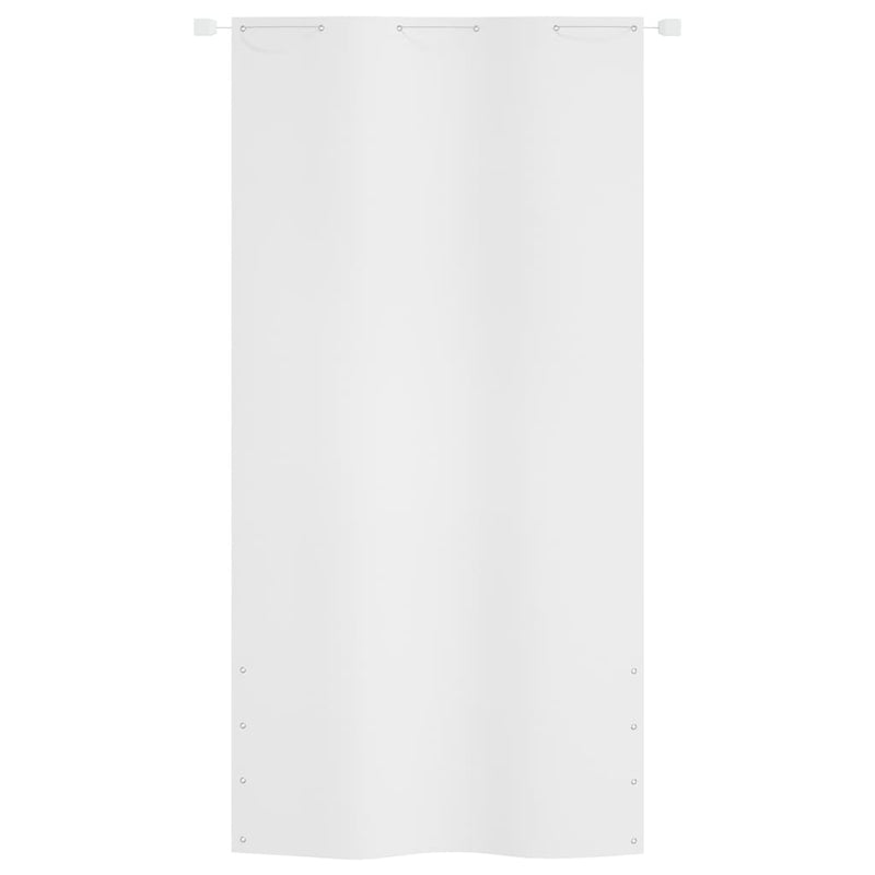 Load image into Gallery viewer, Vidaxl balkonscherm 120x240 cm oxford stof wit
