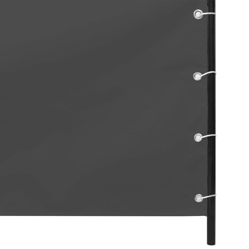 Load image into Gallery viewer, VidaXL Balkonscherm 120x240 cm oxford stof antracietkleurig
