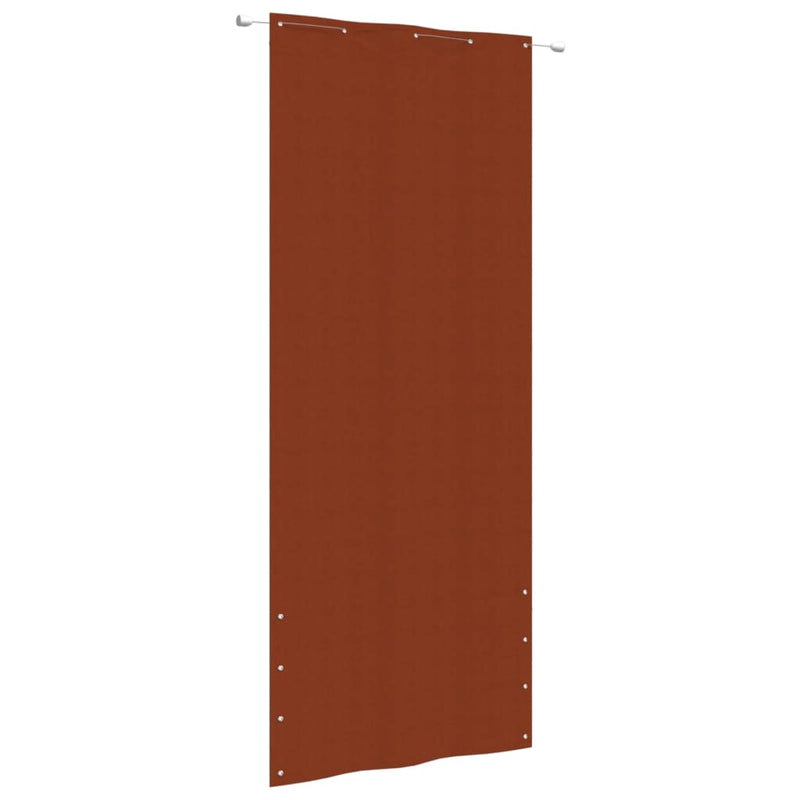 Load image into Gallery viewer, Vidaxl balkonscherm 100x240 cm oxford stof terracottakleurig
