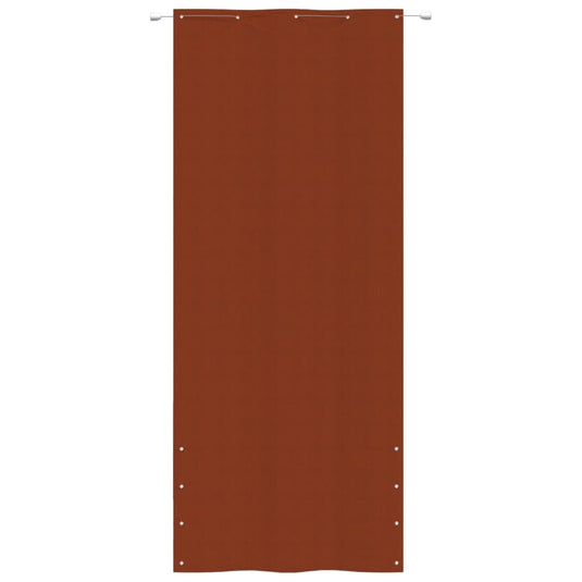 Vidaxl balkonscherm 100x240 cm oxford stof terracottakleurig