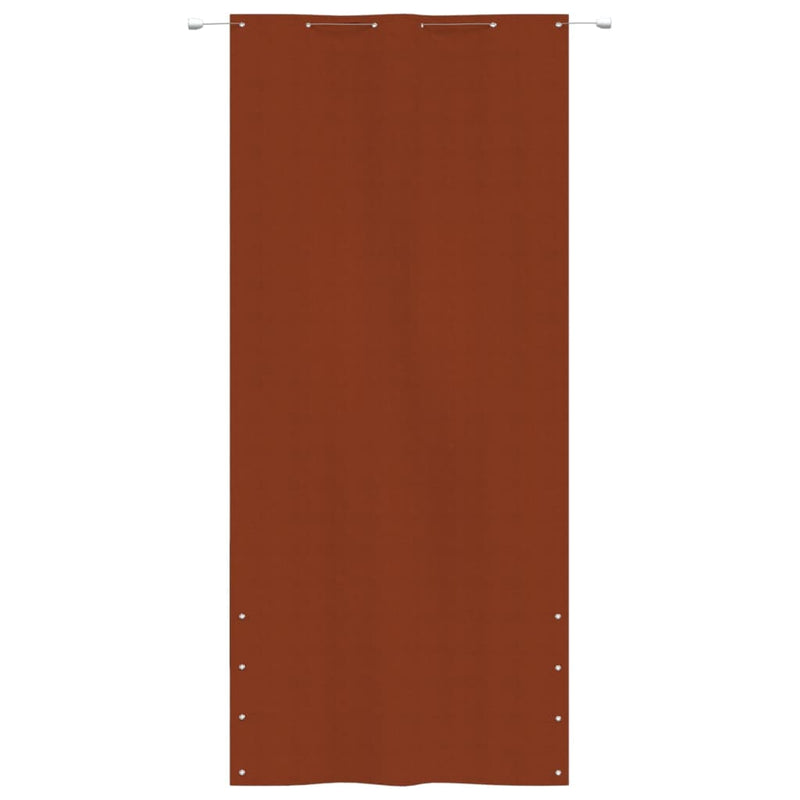 Load image into Gallery viewer, VidaXL Balkonscherm 120x240 cm oxford stof terracottakleurig
