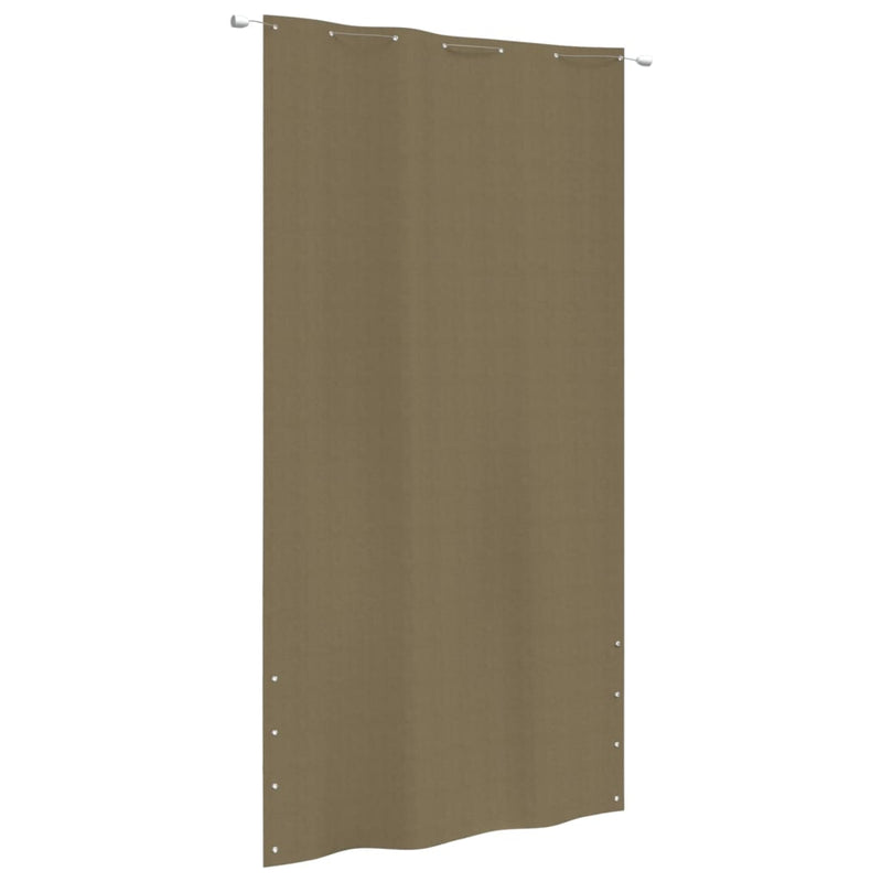 Load image into Gallery viewer, Vidaxl balkonscherm 140x240 cm oxford stof taupe

