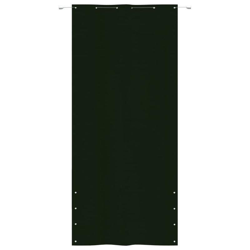Load image into Gallery viewer, VidaXL Balkonscherm 120x240 cm oxford stof donkergroen
