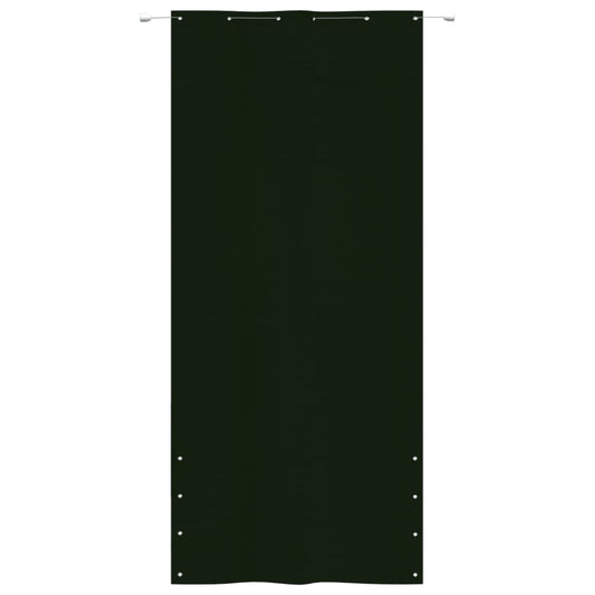 VidaXL Balkonscherm 120x240 cm oxford stof donkergroen