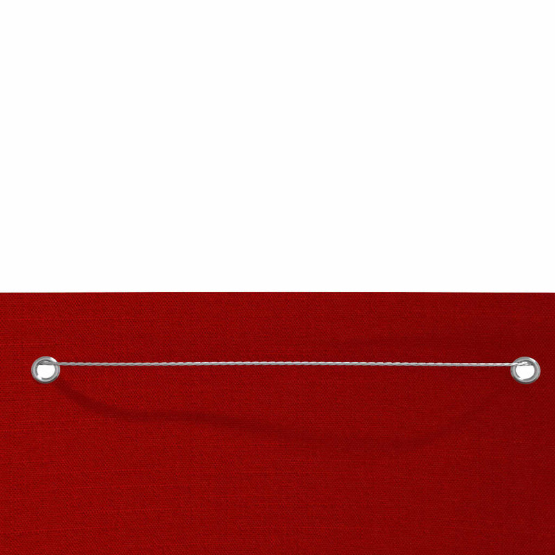 Load image into Gallery viewer, Vidaxl balkonscherm 80x240 cm oxford stof rood
