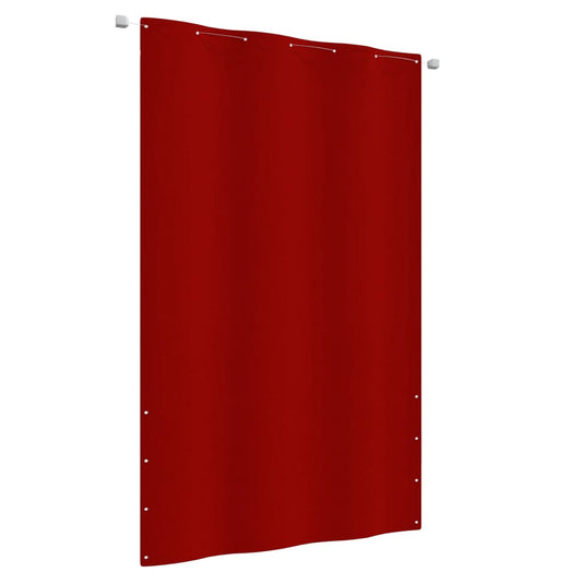 Vidaxl balkonscherm 140x240 cm oxford stof rood