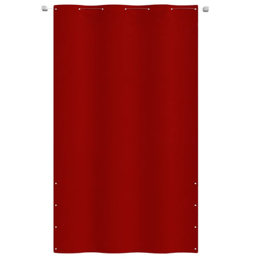 Vidaxl balkonscherm 140x240 cm oxford stof rood