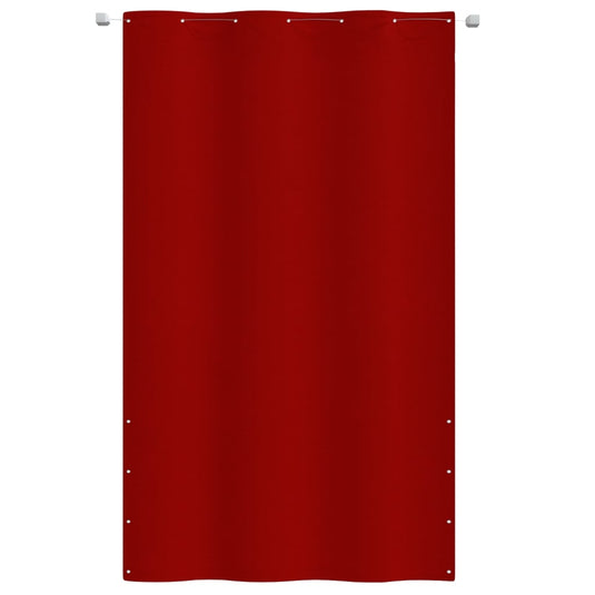 Vidaxl balkonscherm 140x240 cm oxford stof rood