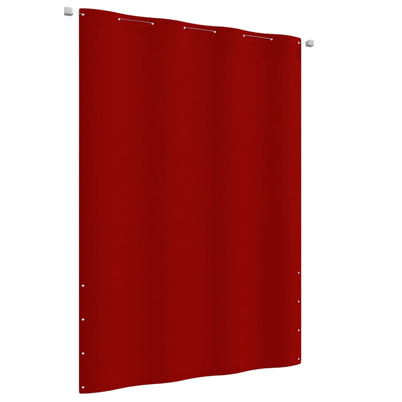 Load image into Gallery viewer, Vidaxl balkonscherm 160x240 cm oxford stof rood
