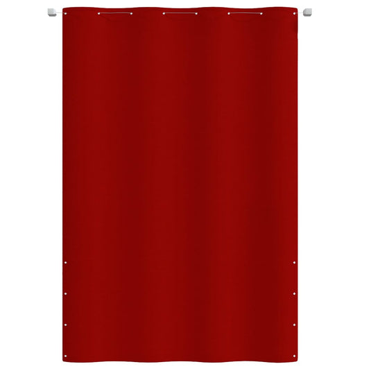 Vidaxl balkonscherm 160x240 cm oxford stof rood