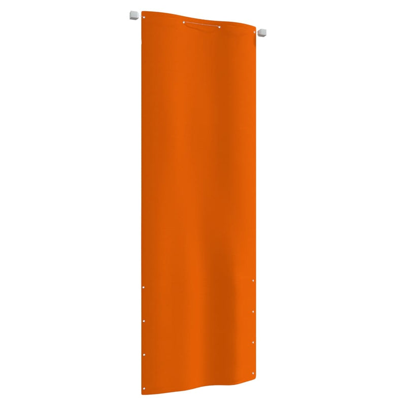 Load image into Gallery viewer, VidaXL Balkonscherm 80x240 cm oxford stof oranje
