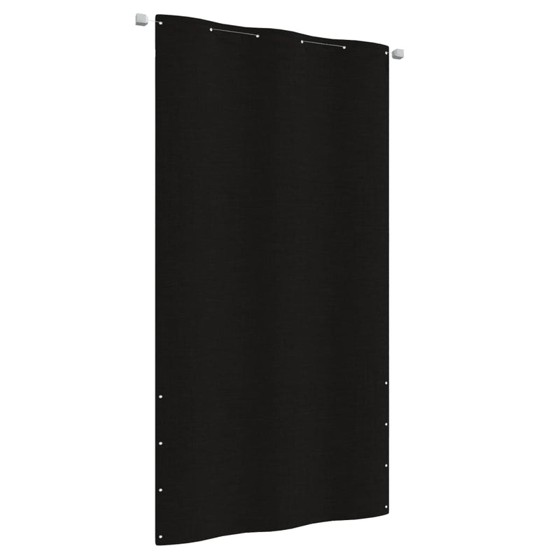 Load image into Gallery viewer, Vidaxl balkonscherm 120x240 cm oxford stof zwart
