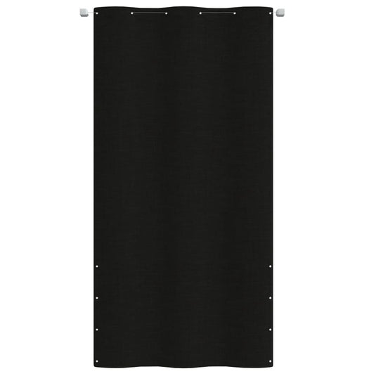 Vidaxl balkonscherm 120x240 cm oxford stof zwart