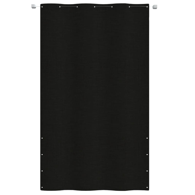 Load image into Gallery viewer, Vidaxl balkonscherm 140x240 cm oxford stof zwart
