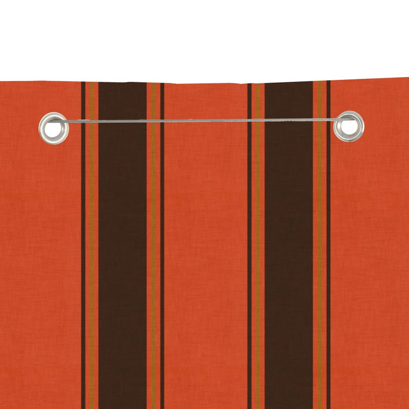 Load image into Gallery viewer, VidaXL Balkonscherm 140x240 cm oxford stof oranje en bruin
