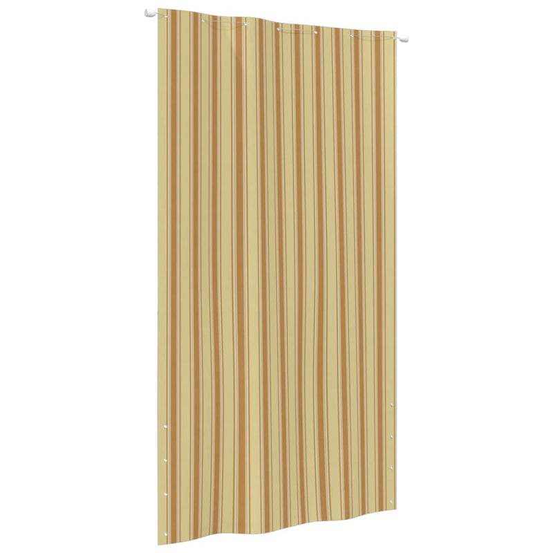 Load image into Gallery viewer, Vidaxl balkonscherm 140x240 cm oxford stof geel en oranje
