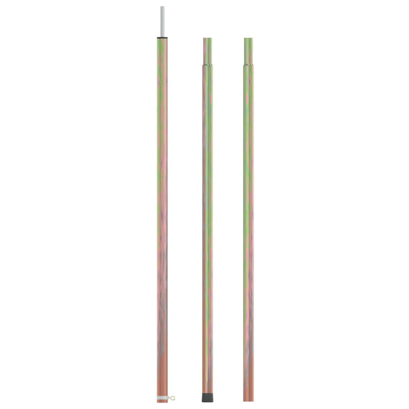 Load image into Gallery viewer, Vidaxl tentstok telescopisch 170-255 cm gegalvaniseerd staal

