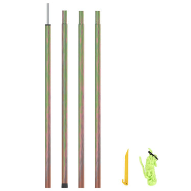 Vidaxl zonneschermpaal 250 cm gegalvaniseerd staal