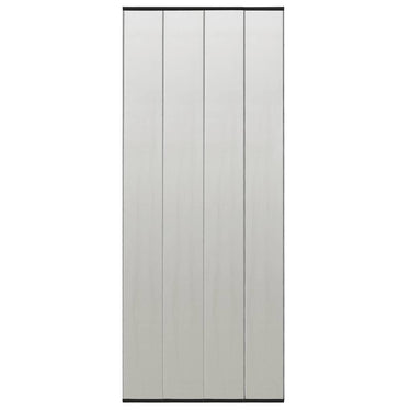 Vidaxl vliegengordijn 100x220 cm polyester mesh zwart