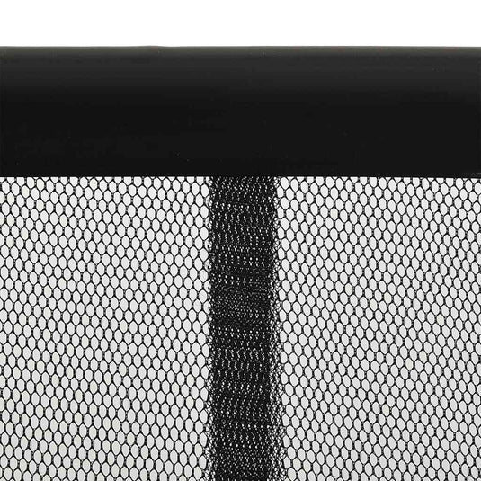 Vidaxl vliegengordijn 100x220 cm polyester mesh zwart