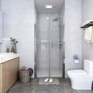 Vidaxl douchedeur 81x190 cm esg transparant