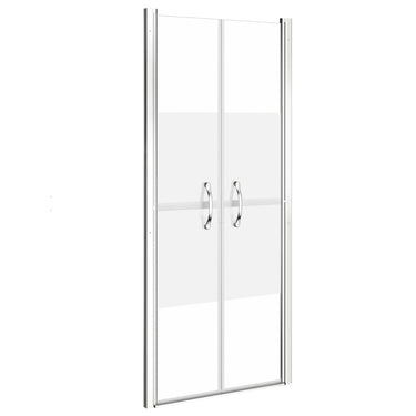 Vidaxl douchedeur 76x190 cm esg halfmat