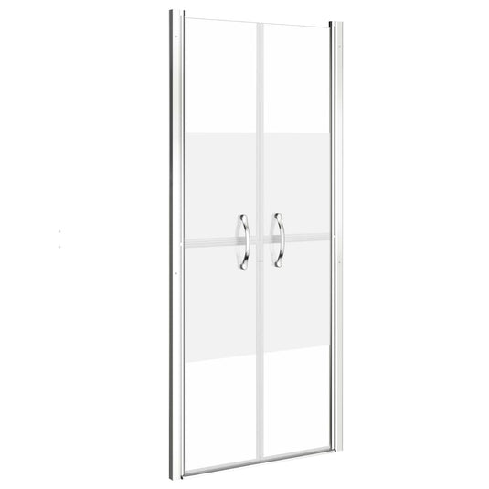 Vidaxl douchedeur 91x190 cm esg halfmat