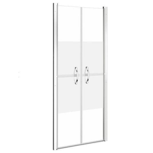 Vidaxl douchedeur 96x190 cm esg halfmat