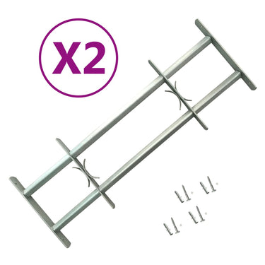 Vidaxl raambeveiligingen verstelbaar 2 st 700-1050 mm