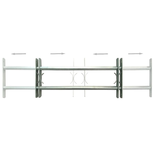 Vidaxl raambeveiligingen verstelbaar 2 st 700-1050 mm