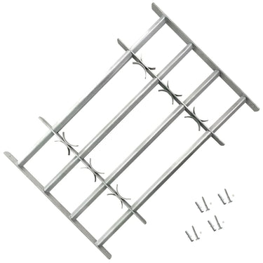 Vidaxl raambeveiligingen verstelbaar 2 st 1000-1500 mm